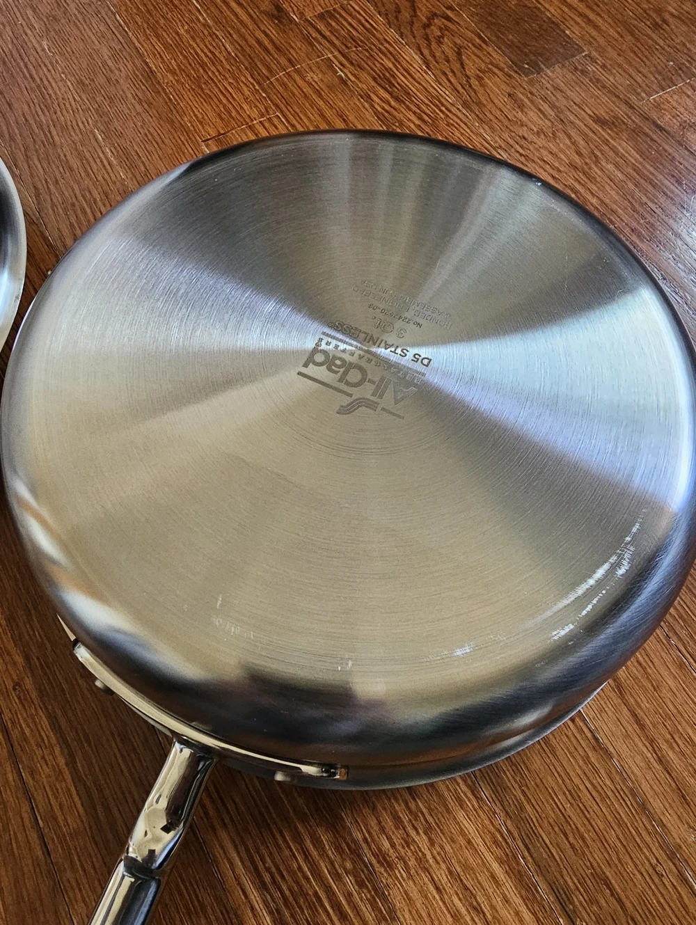 New All-Clad D5 3 Qt Saute Pan